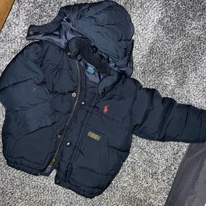 Navy blue boys size 2T winter jacket. Ralph Lauren brand